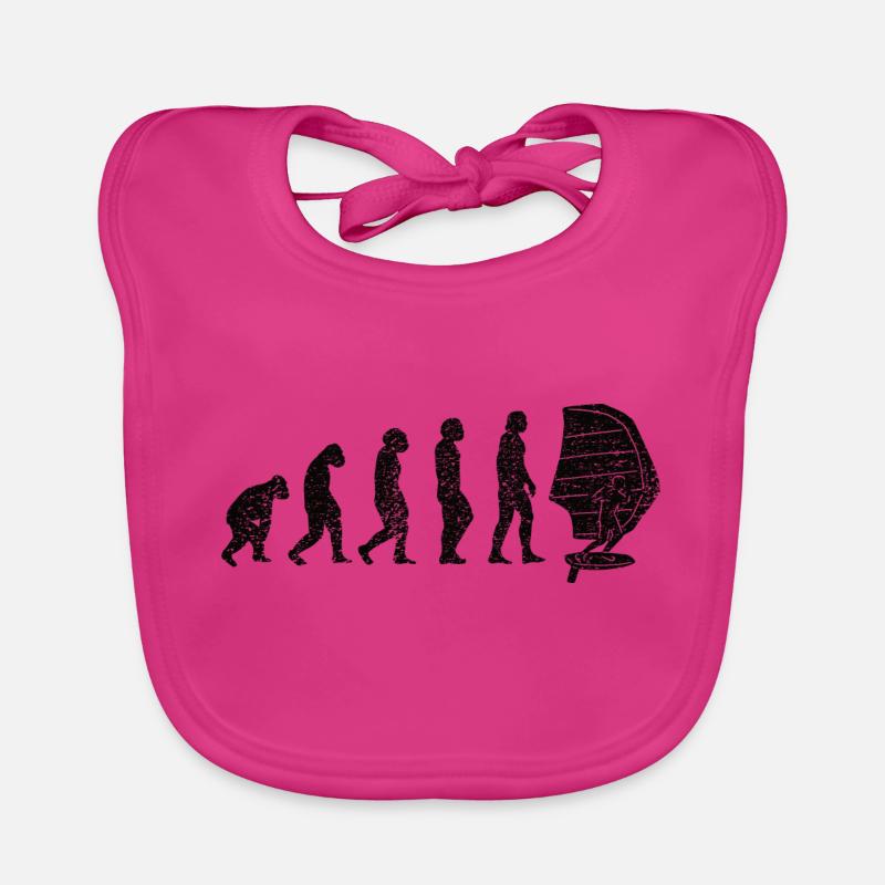 Surf Kitesurfer Windsurfer Windsurfer Windsurfing Cadeau Bavoir bio Bébé
