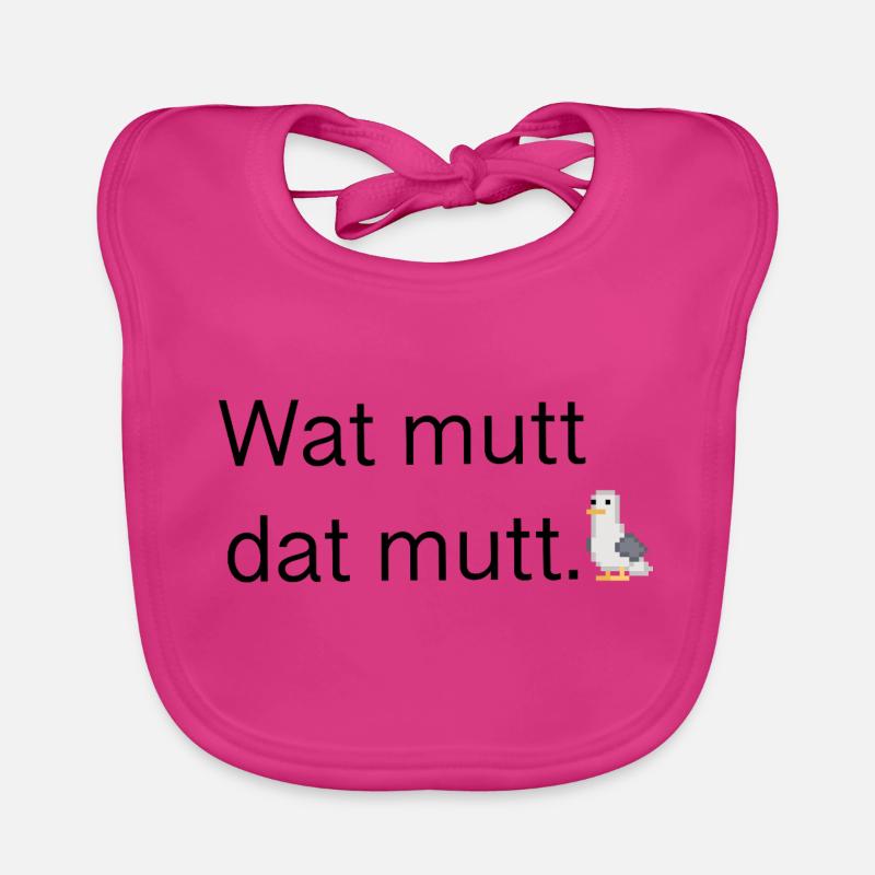 Wat mutt dat mutt Organic Baby Bibs