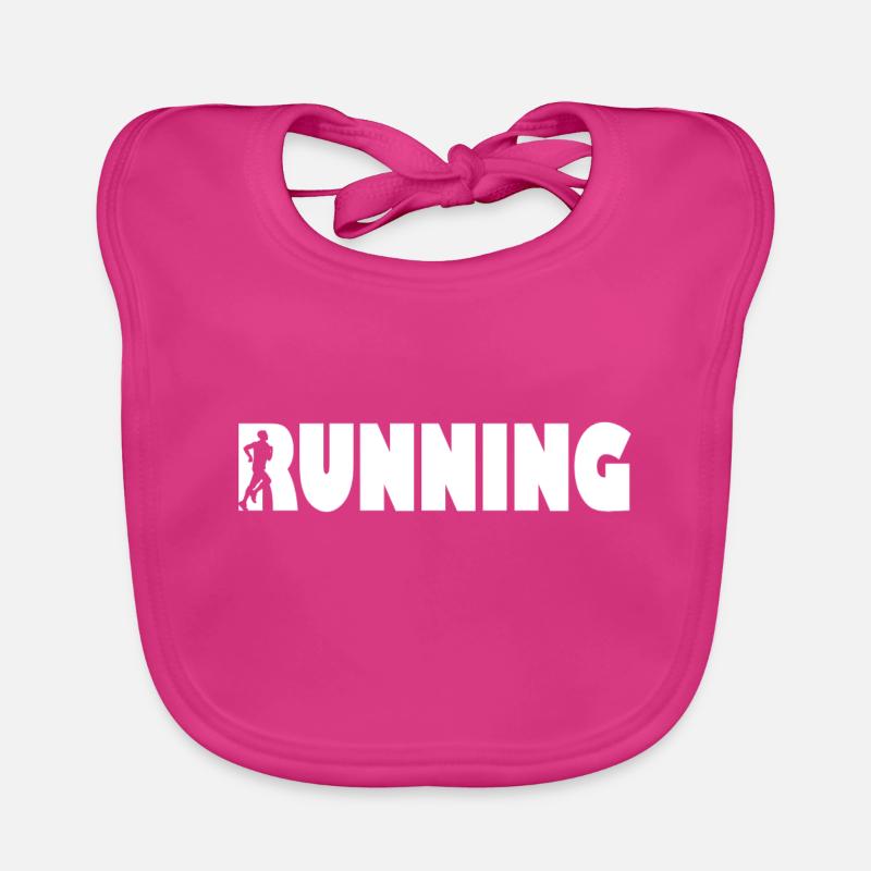 Running Runner Run Bavoir bio Bébé