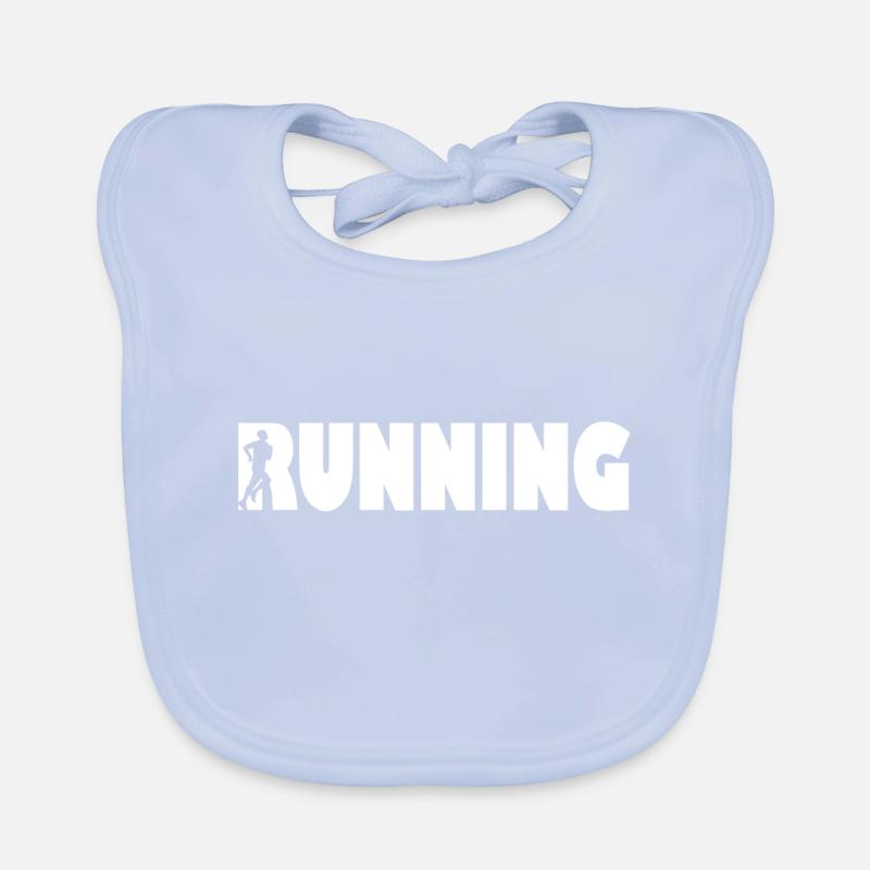 Running Runner Run Bavoir bio Bébé