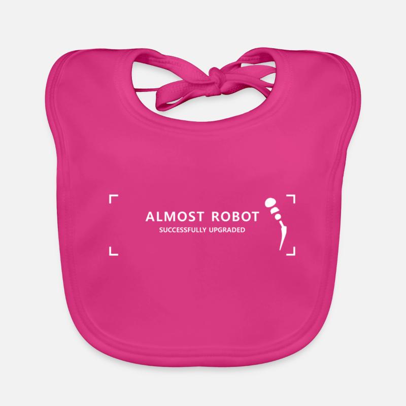 ALMOST ROBOT WHITE 2019 - Opération pour articulation de la hanche - Améliorée Bavoir bio Bébé