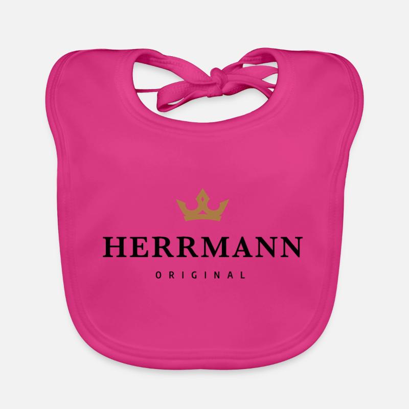 Herrmann - Baby Bio-Lätzchen - Fuchsia