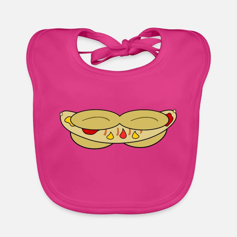 Bratwurst Baby Bio-Lätzchen