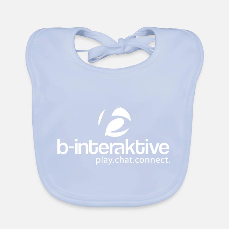 b-logo interactif Bavoir bio Bébé