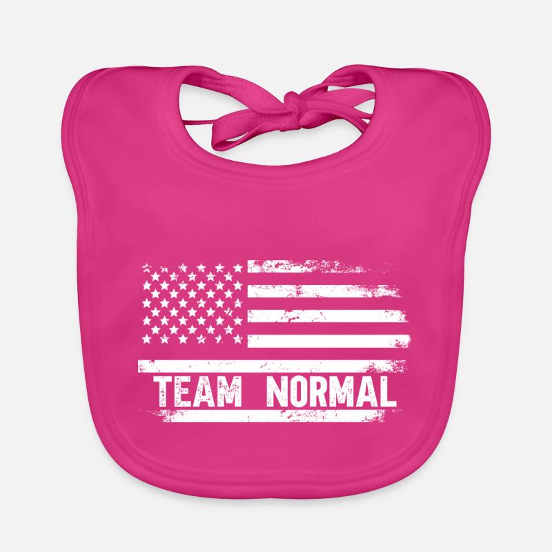 Team Normal Organic Baby Bibs