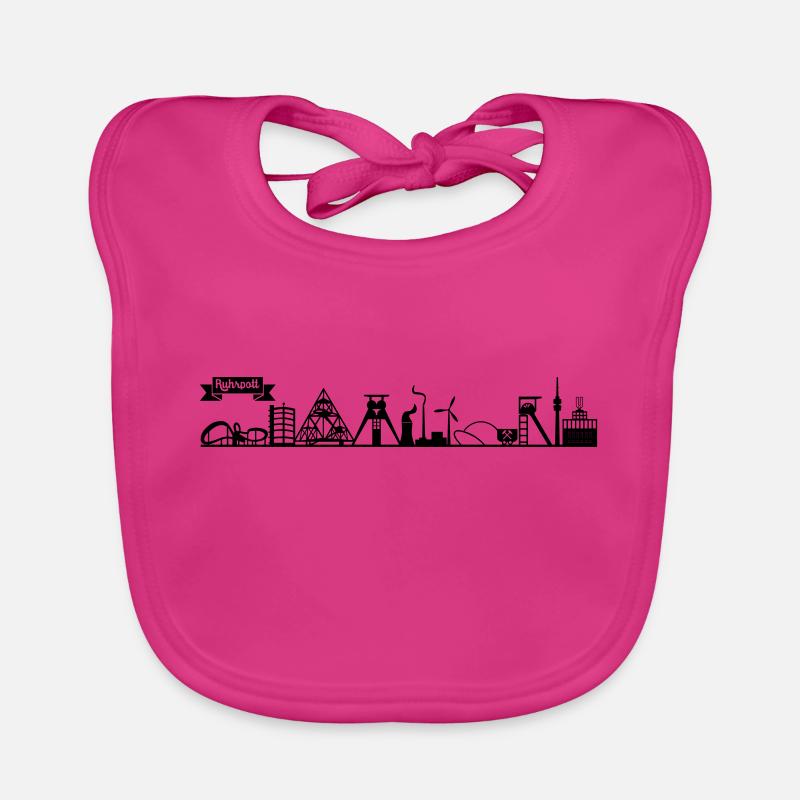 Skyline Ruhrpott Baby Bio-Lätzchen