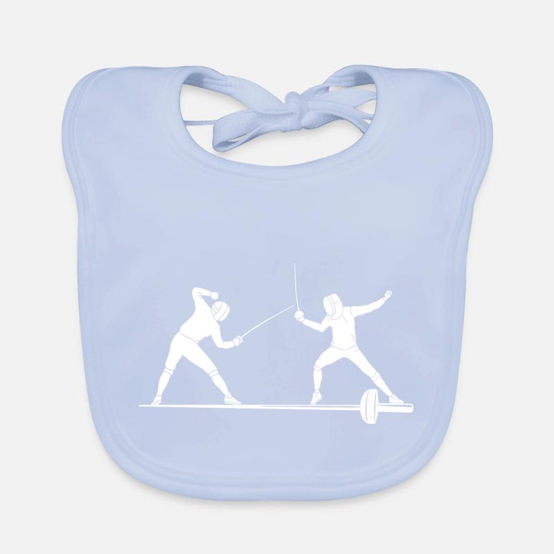 Fencing Organic Baby Bibs