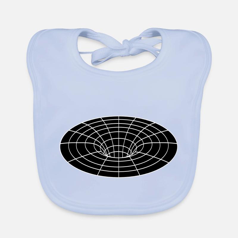 schwarzes Loch Baby Bio-Lätzchen