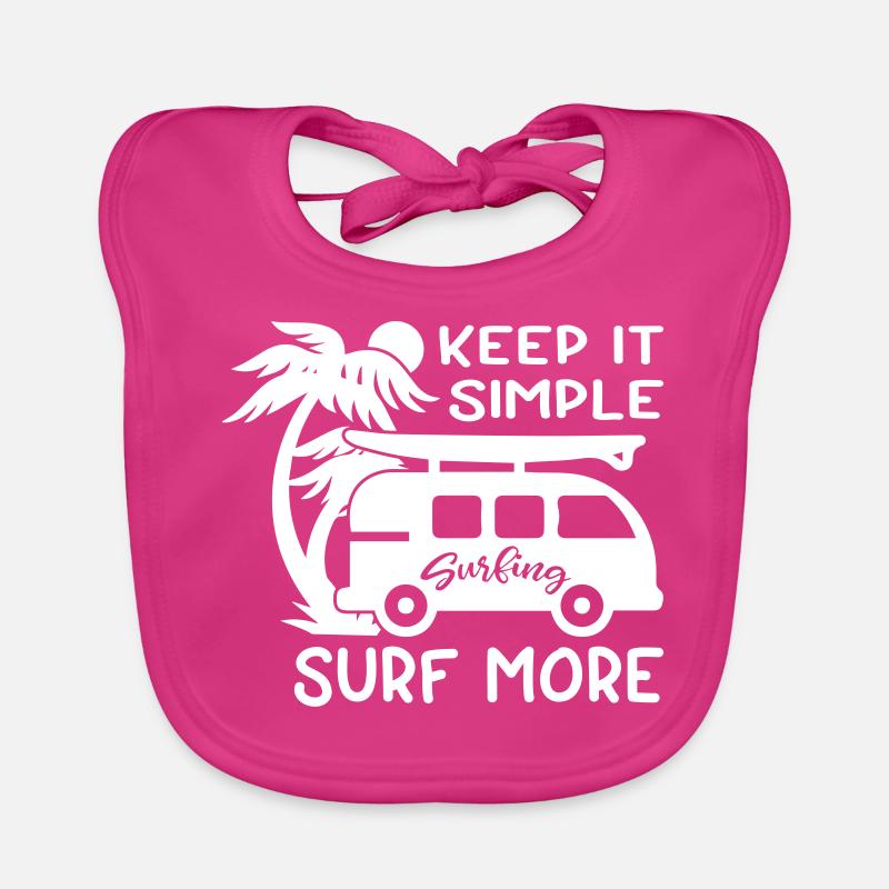Keep It Simple Surf Plus Bavoir bio Bébé