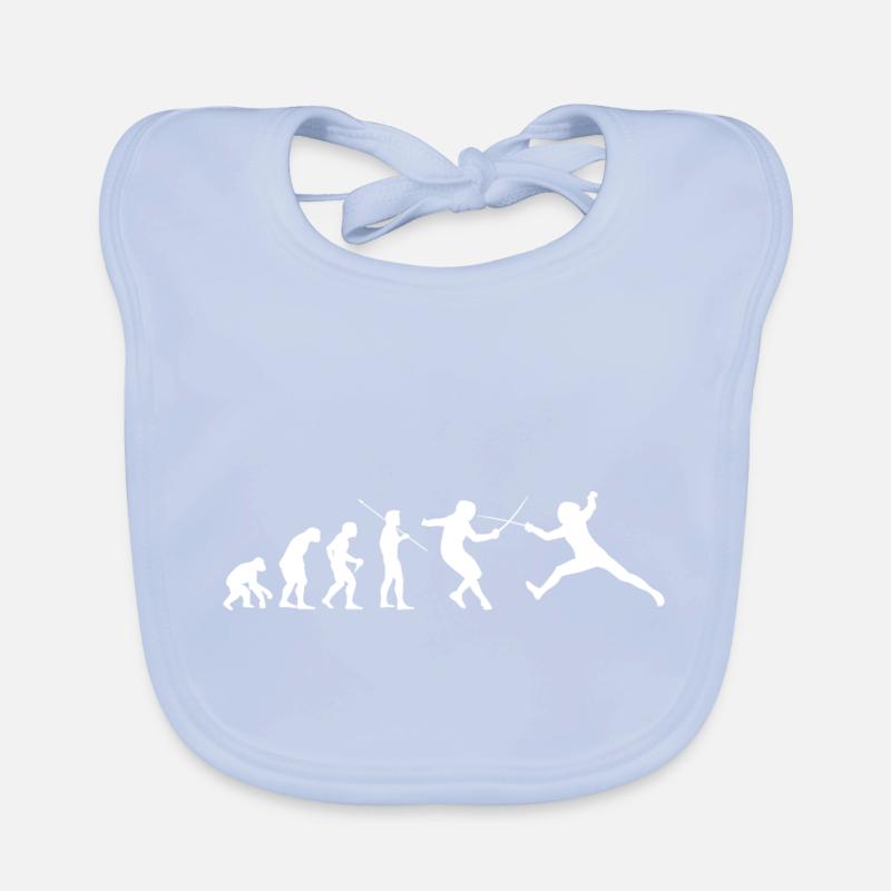 Fencing Evolution Organic Baby Bibs
