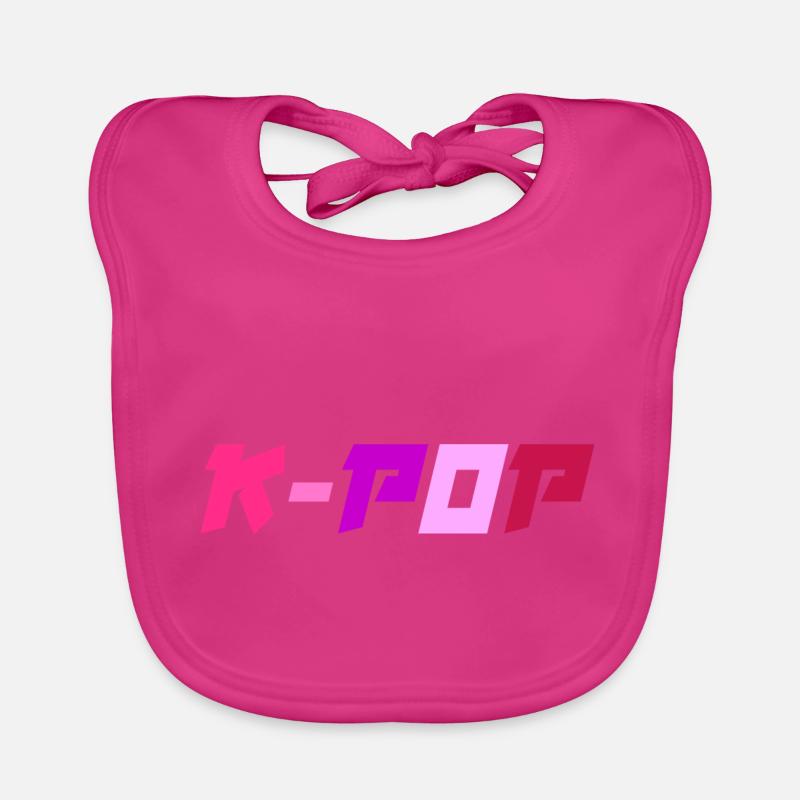 K-Pop Musique Pop Coréenne Bavoir bio Bébé