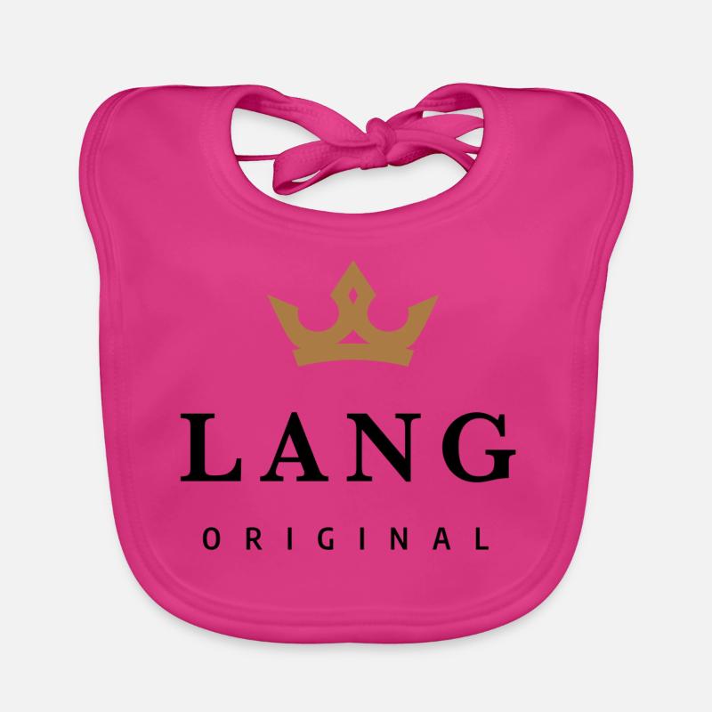 Lang - Baby Bio-Lätzchen - Fuchsia