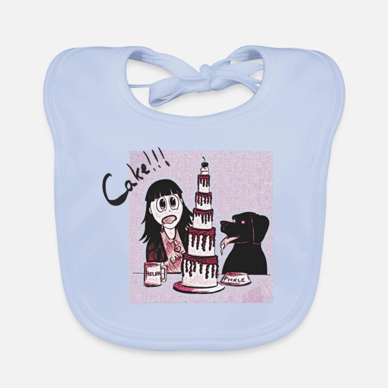 Cake!!! Organic Baby Bibs
