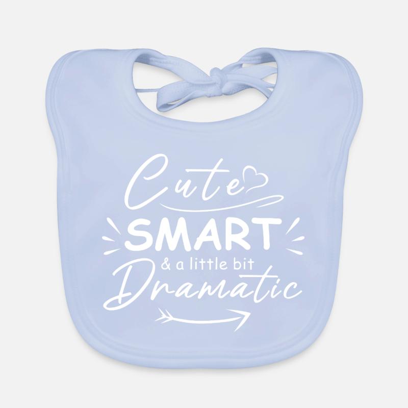 Niedlich, klug und ein bisschen dramatisch Baby Bio-Lätzchen