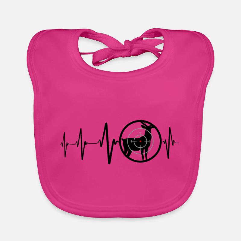 Cadeau Hunter Heartbeat Conception pour la chasse Bavoir bio Bébé