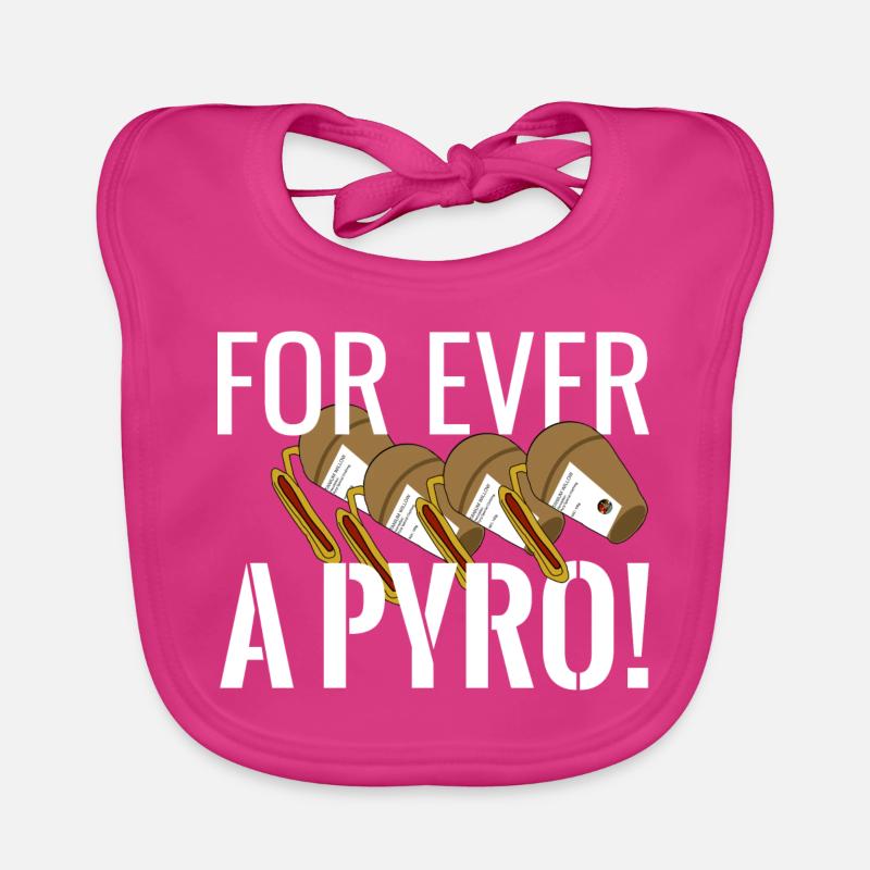 Pour toujours un pyro Bavoir bio Bébé