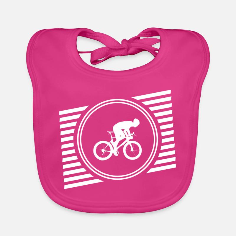 Rennrad Baby Bio-Lätzchen