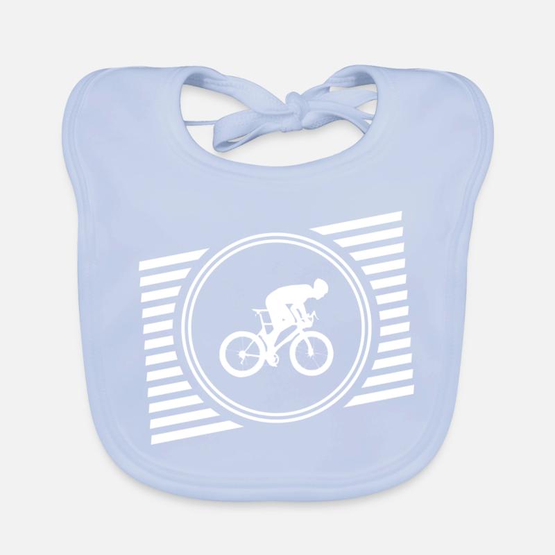 Rennrad Baby Bio-Lätzchen