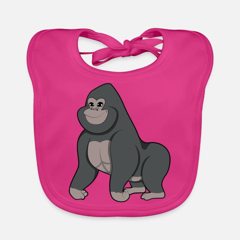Gorilla Baby Bio-Lätzchen