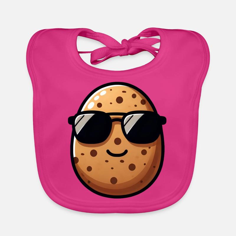 Chill & Cool Spud Potato Organic Baby Bibs