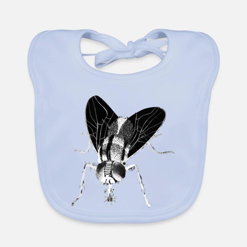Mouche - Insecte Bavoir bio Bébé