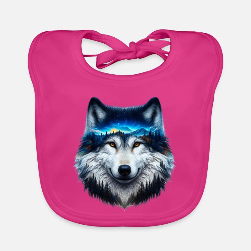 Wolf Baby Bio-Lätzchen