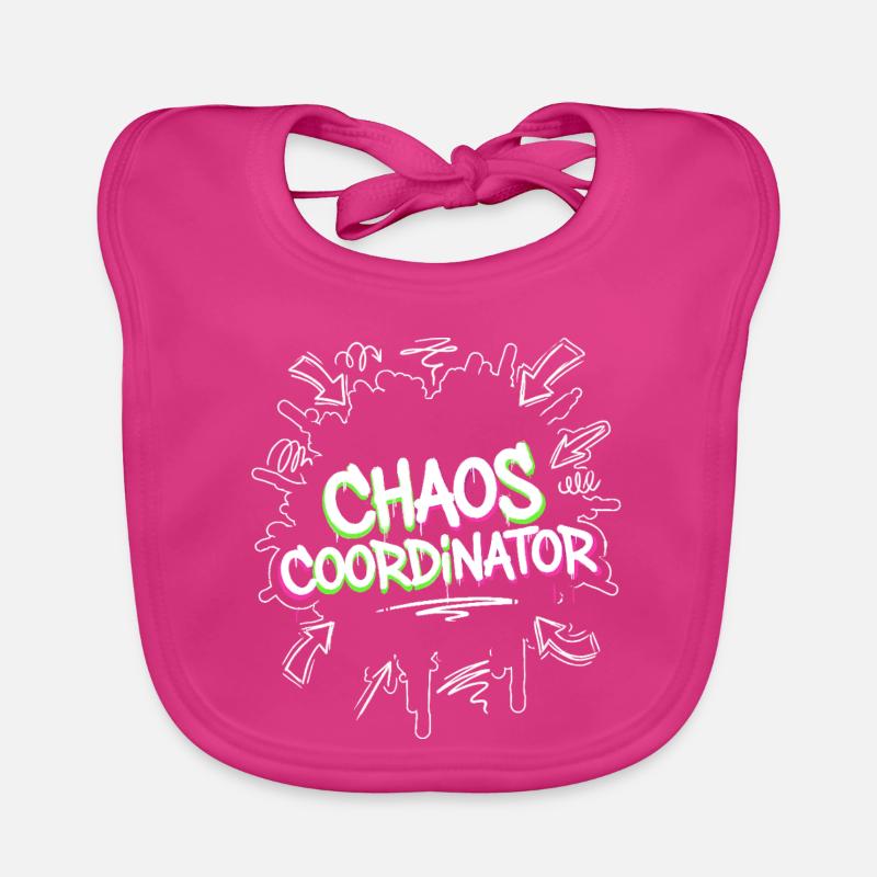 Chaos Coordinator Organic Baby Bibs