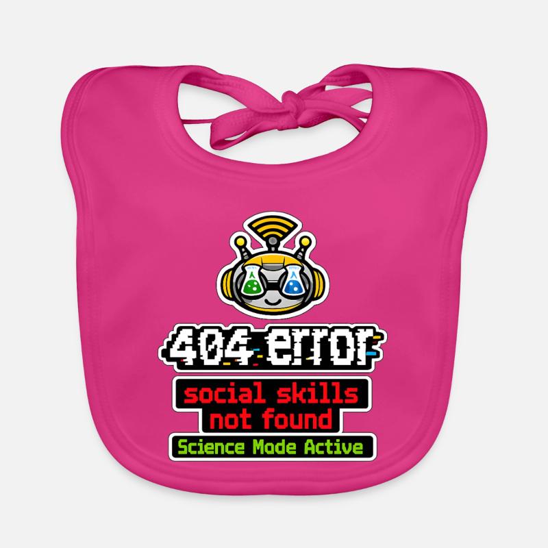 Science Bot: Active Mode Organic Baby Bibs