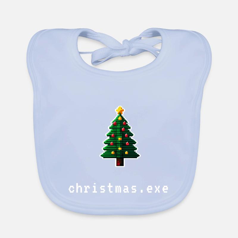 Pixel Noël Bavoir bio Bébé