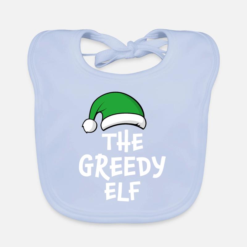 L’elfe cupide Bavoir bio Bébé