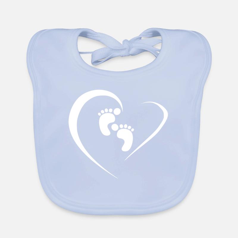 Cadeau de grossesse Naissance Enceinte Bavoir bio Bébé