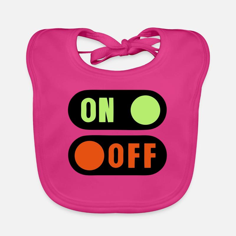 Taste ein aus Baby Bio-Lätzchen