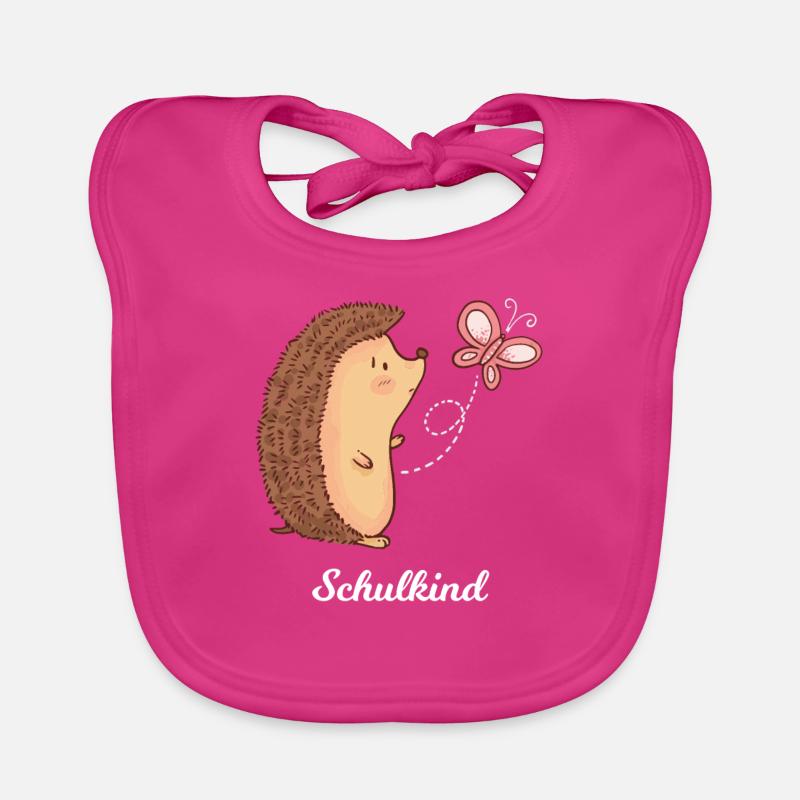 Cadeau de jour d'école de formation d'écolier Bavoir bio Bébé