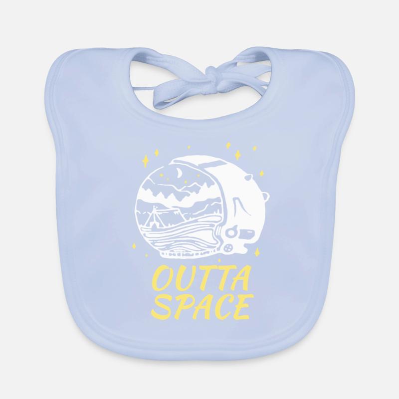 Outta Space Bavoir bio Bébé