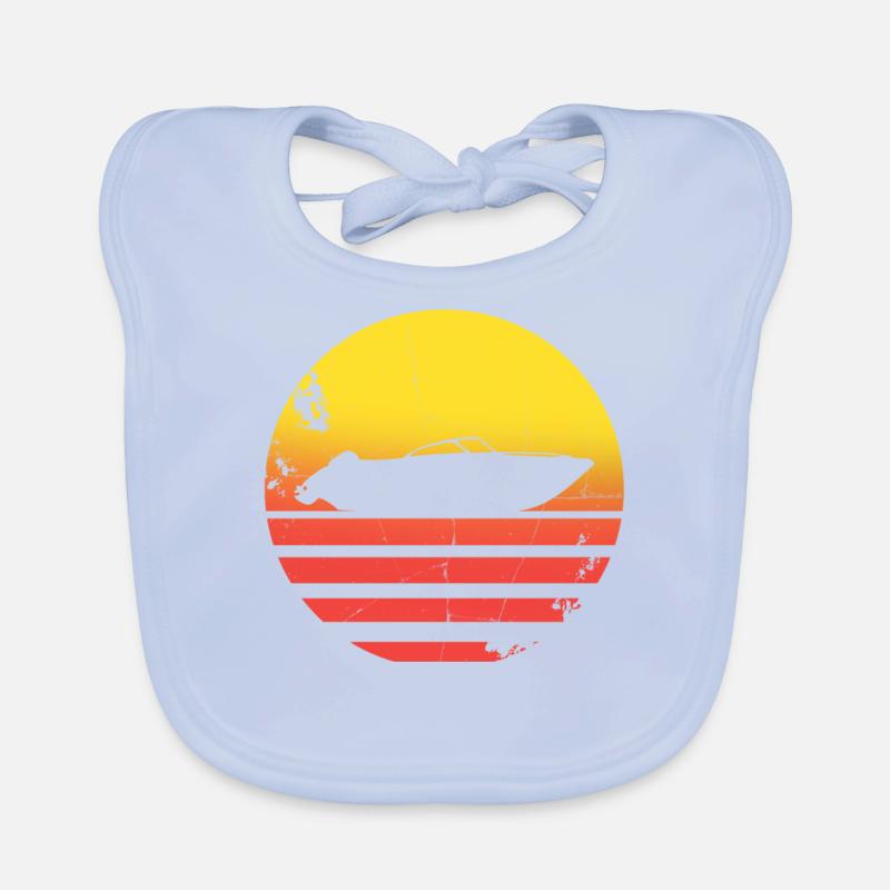 Motorboot Baby Bio-Lätzchen