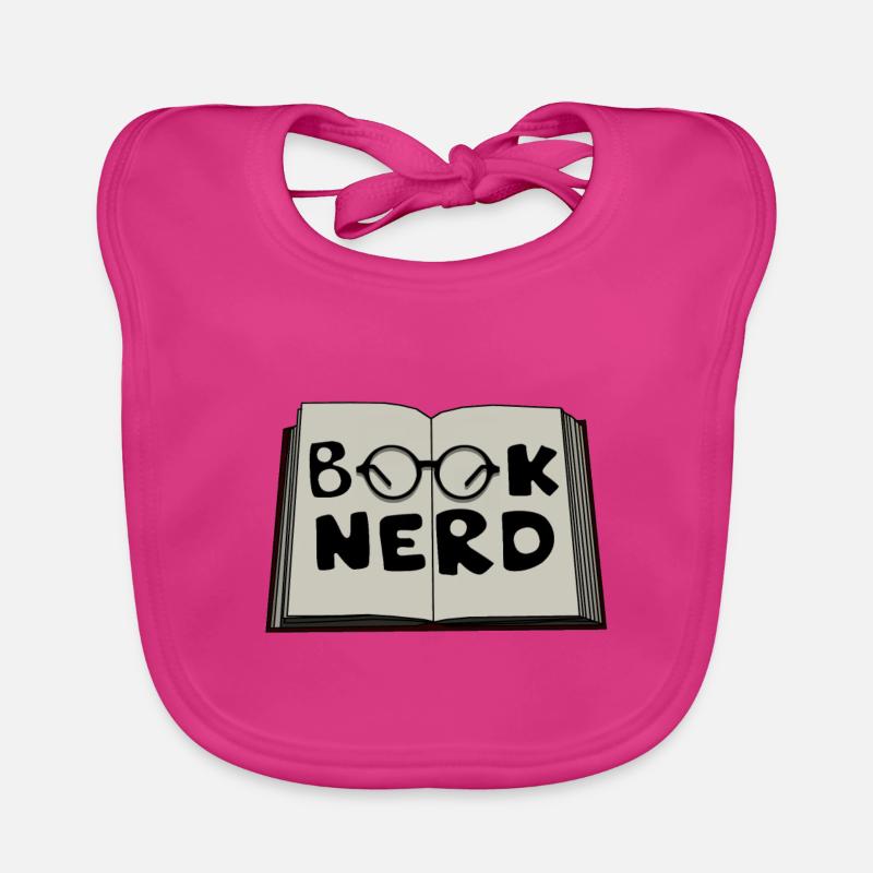 Book Nerd Organic Baby Bibs