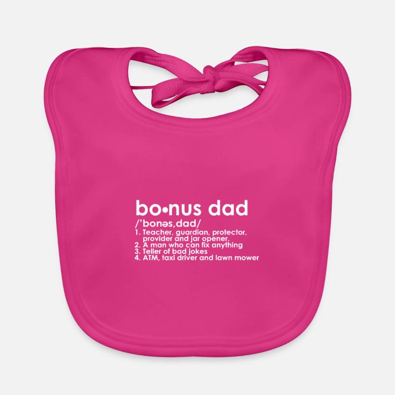 Bonus Dad definition Organic Baby Bibs