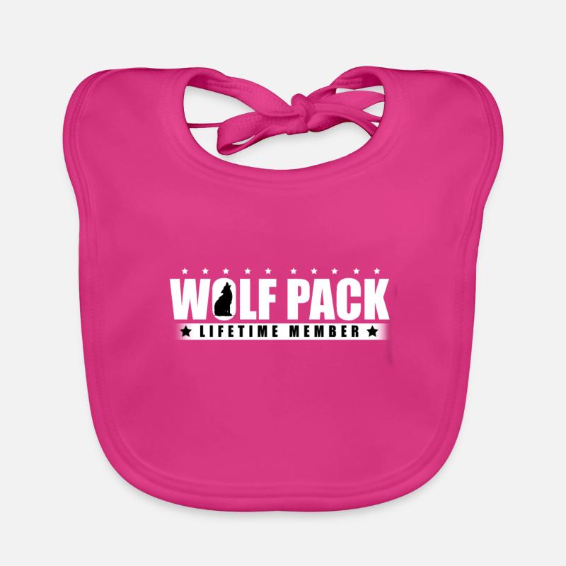 WOLF pack geschenkidee Baby Bio-Lätzchen