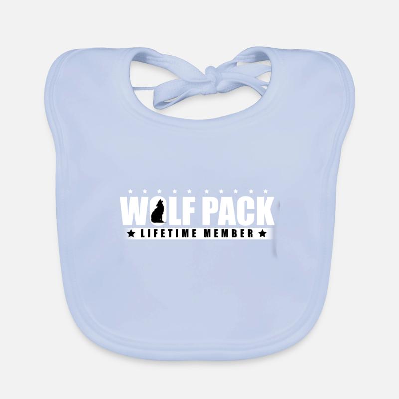 WOLF pack geschenkidee Baby Bio-Lätzchen
