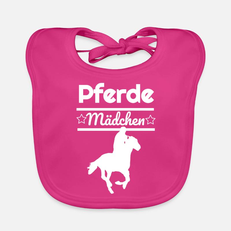T-shirt équitation Bavoir bio Bébé