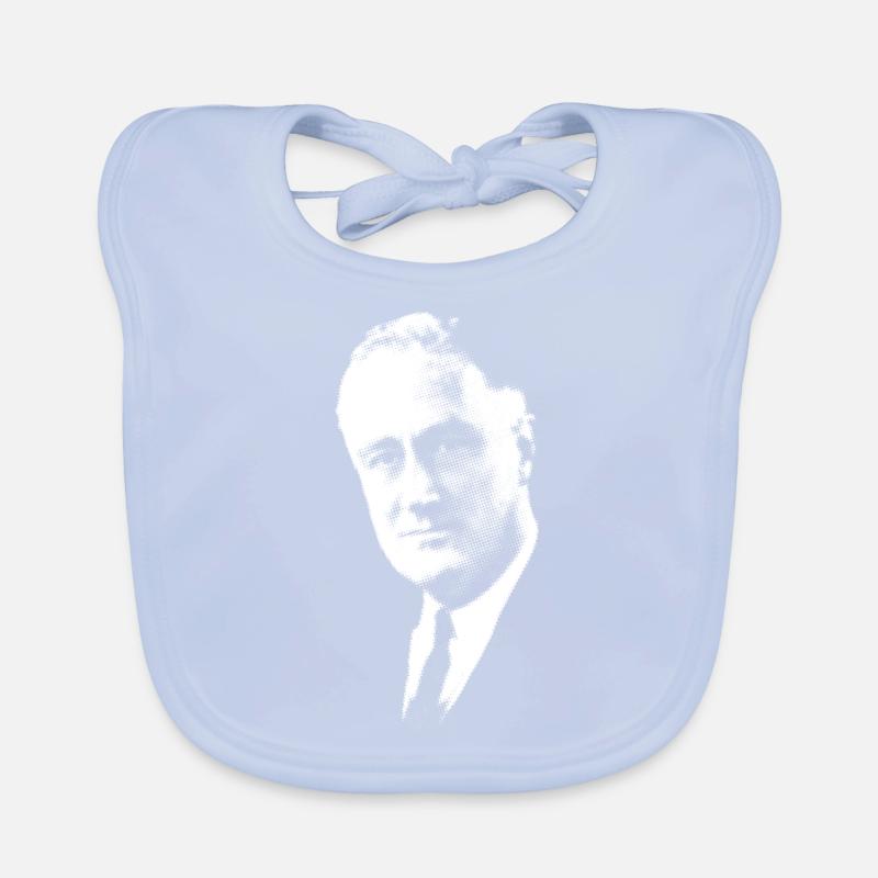FRANKLIN ROOSEVELT Organic Baby Bibs