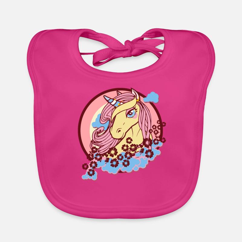 mythical creatures Organic Baby Bibs