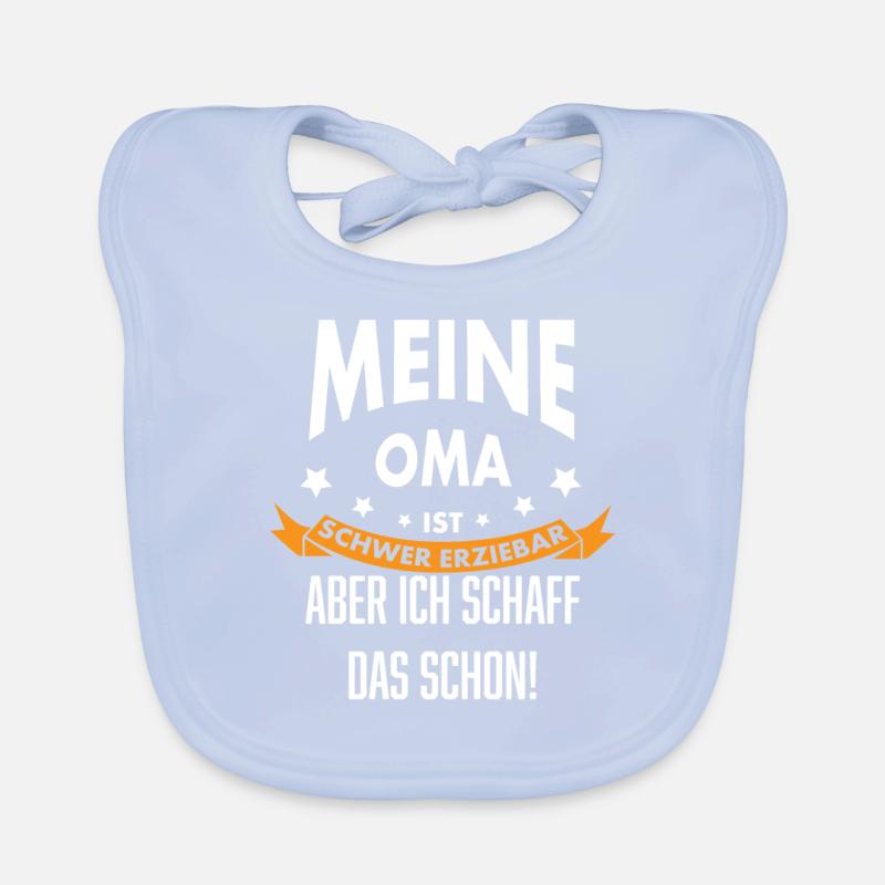 Grand-mère difficile à élever - chemise enfant Bavoir bio Bébé