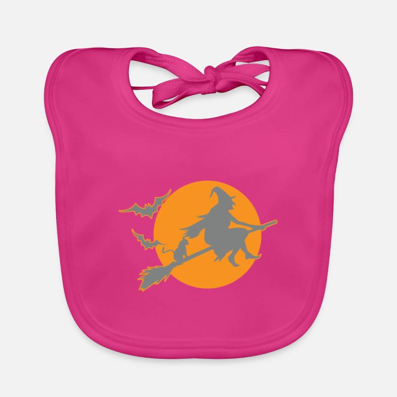 witch Organic Baby Bibs