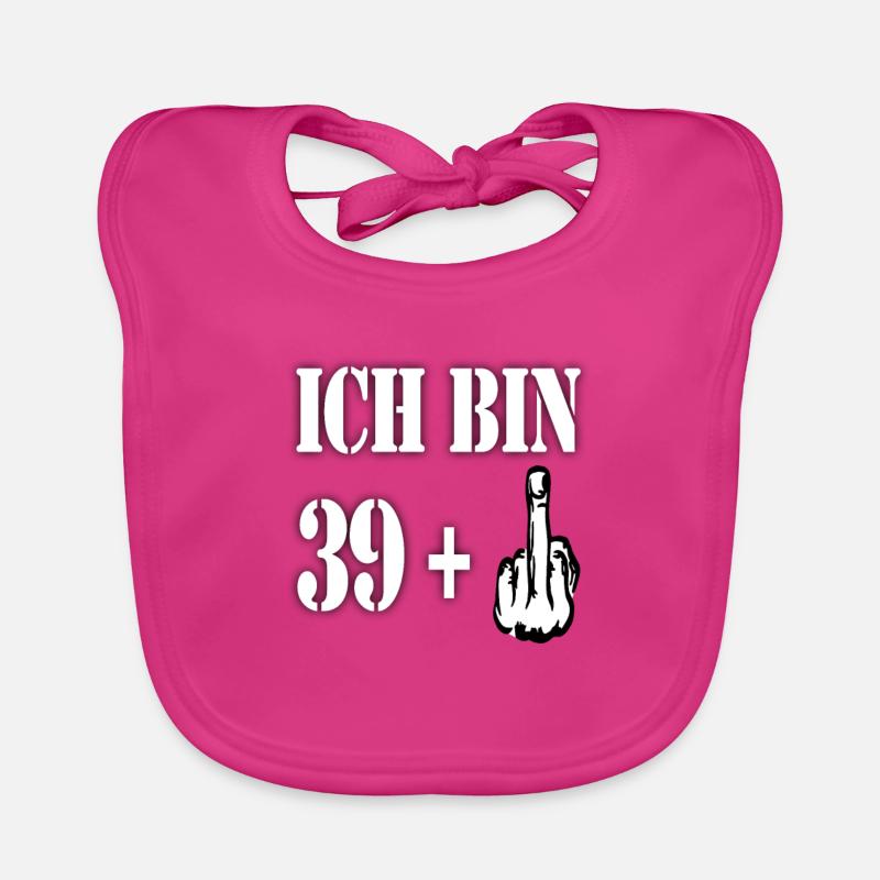 ICH BIN 39 GESCHENK Baby Bio-Lätzchen