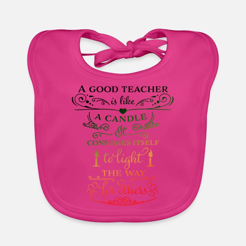 A GOOD TEACHER Organic Baby Bibs