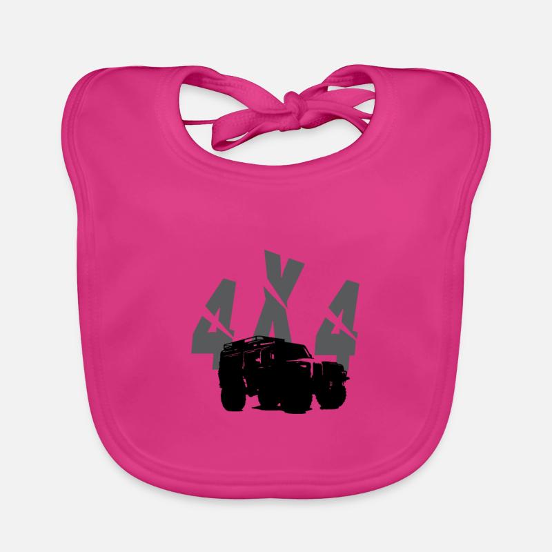 4x4 Organic Baby Bibs