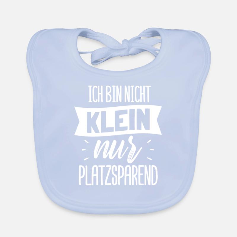 I'm Not Small Only Space Saving Organic Baby Bibs