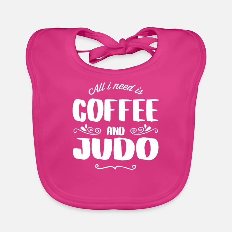 Judo & Coffee Baby Bio-Lätzchen