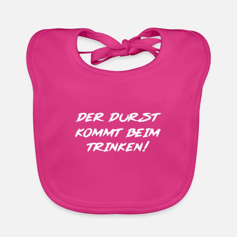 Thirst is the drink! Organic Baby Bibs